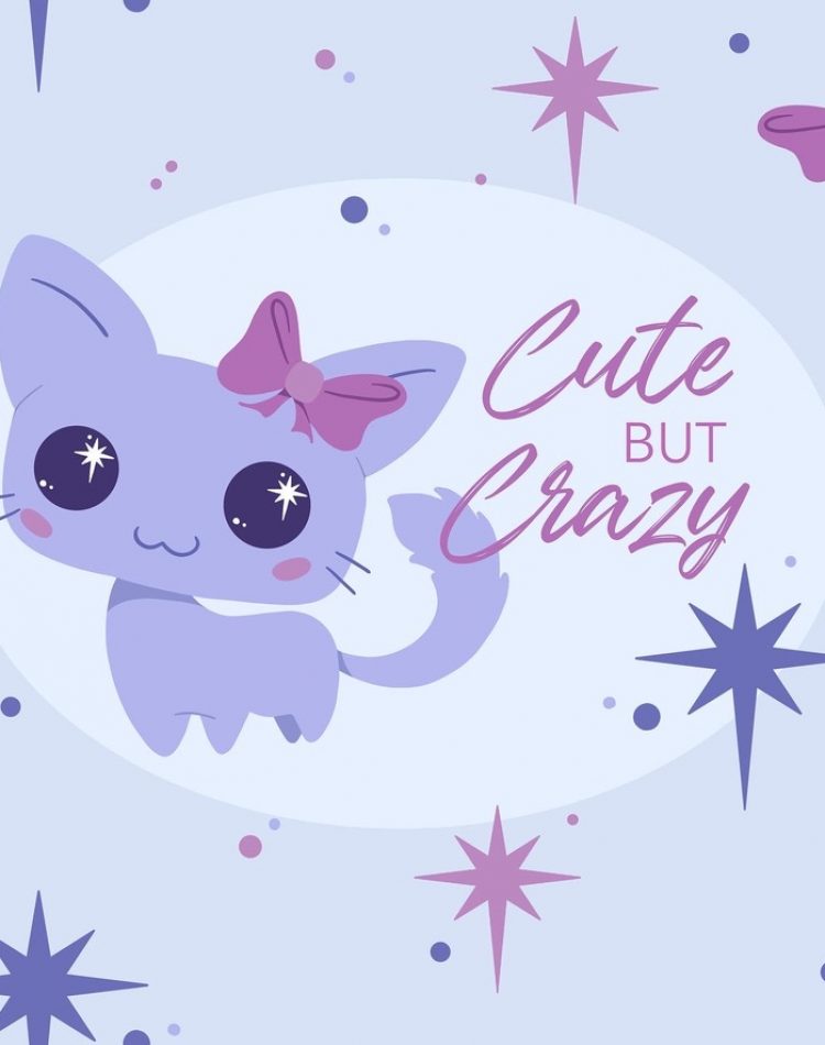 Cute But Crazy Cat