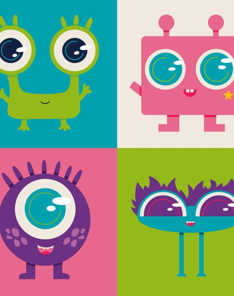 Alien Monster Grid