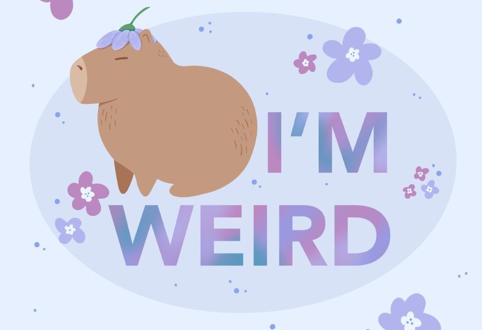 Capybara Weird Print