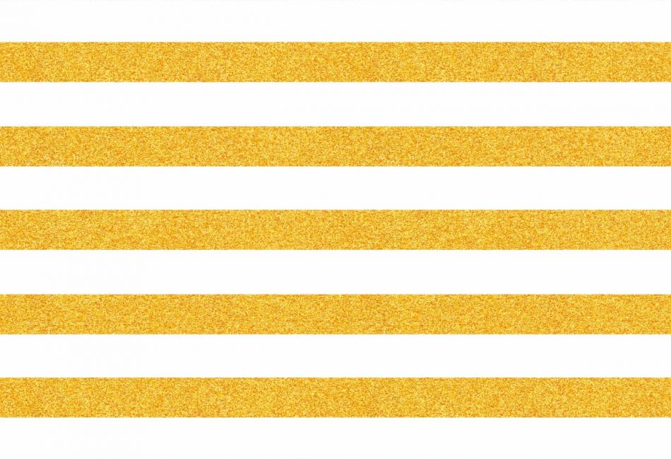 Gold Glitter Stripes