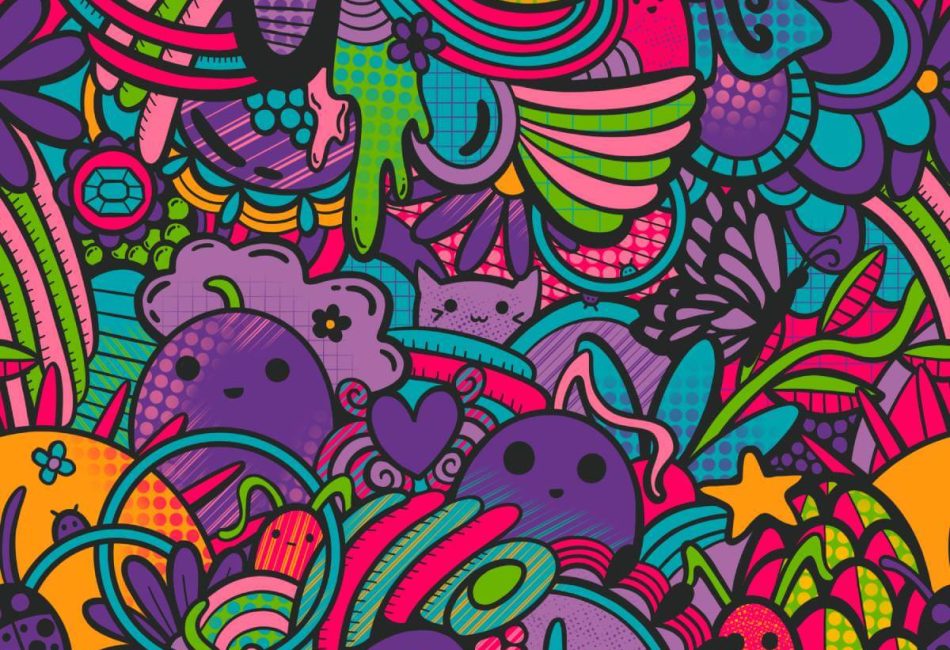 Happy World Graffiti