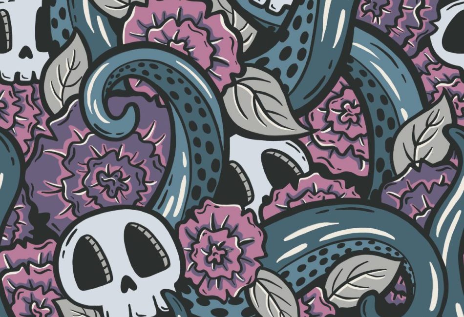 Muted Tentacles and Skulls