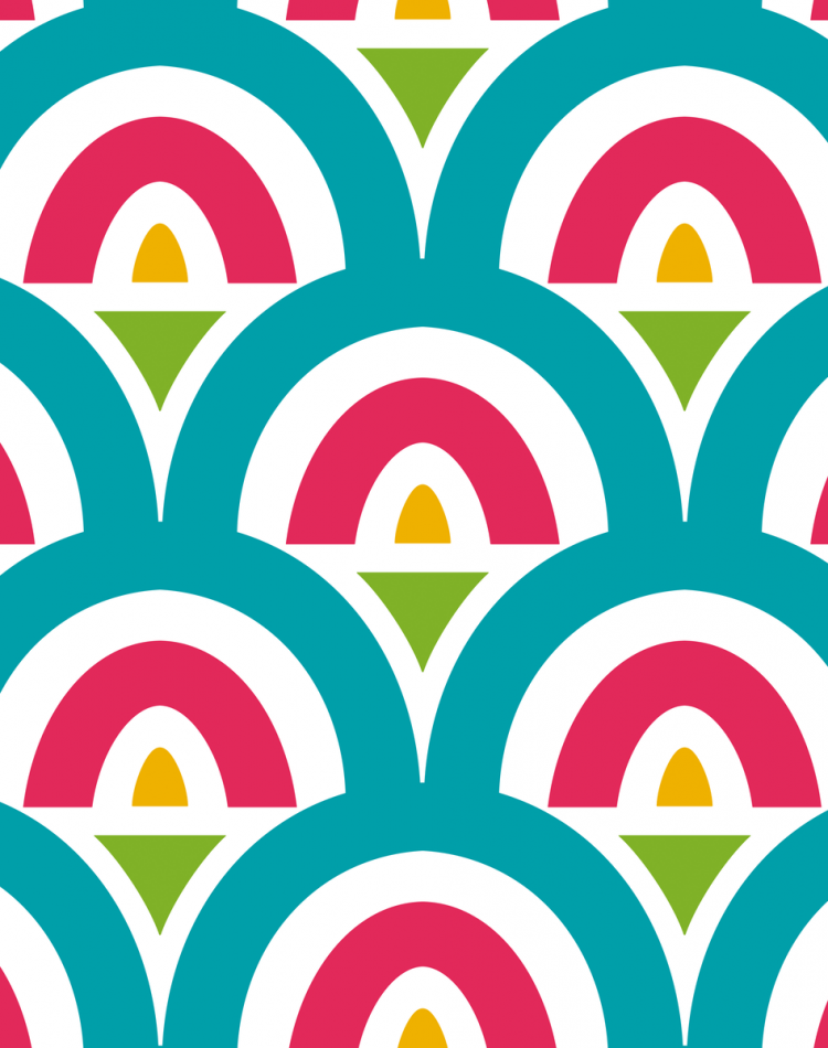 Rainbow Arches Pattern